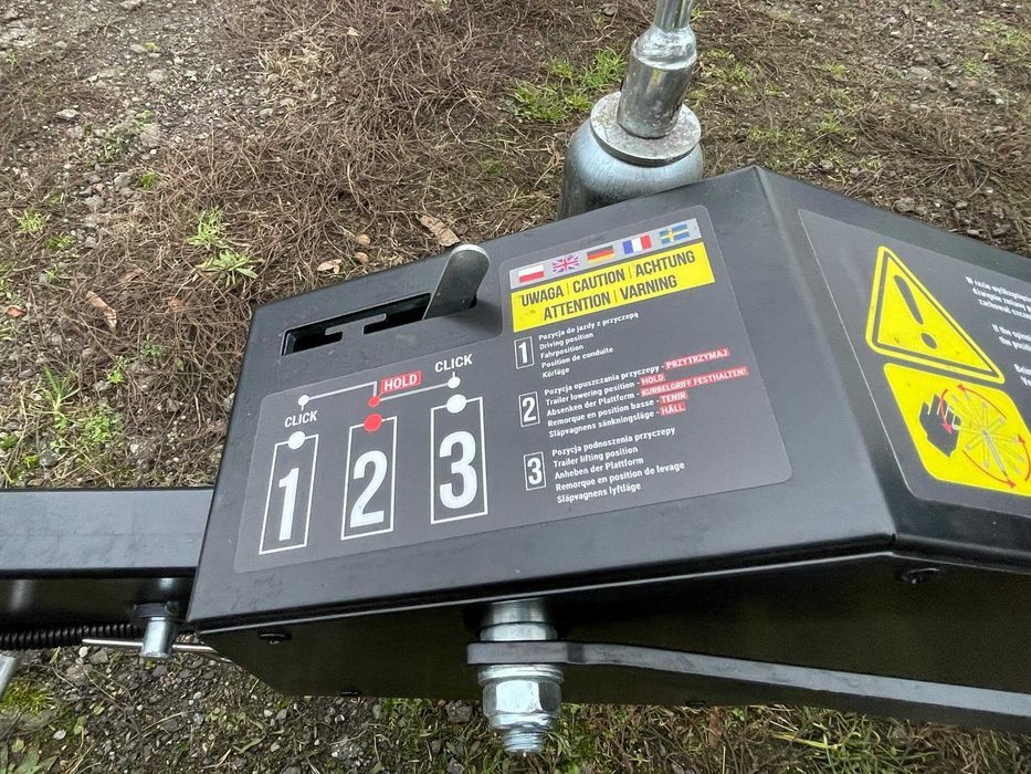 Przyczepa pod motocykl Lorries MT-1 LED felgi aluminiowe RATY DOSTAWA