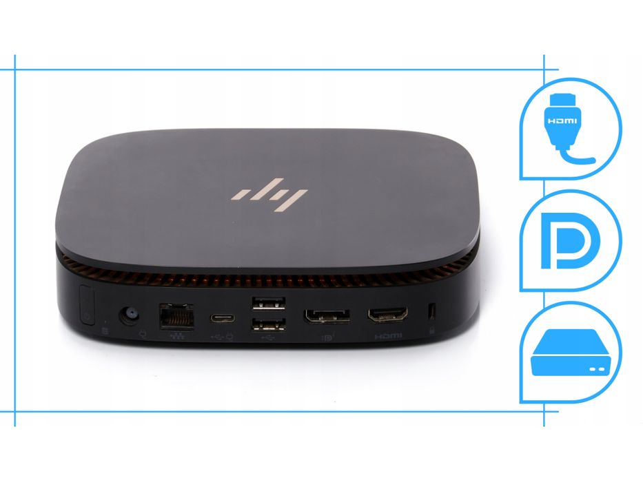 HP Elite Slice Mini PC I5 6GEN 16GB DDR4/256SSD Win10 Pro
