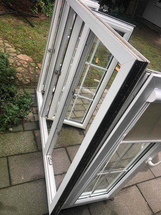 z demontażu okno pcv, 138wysx168szer