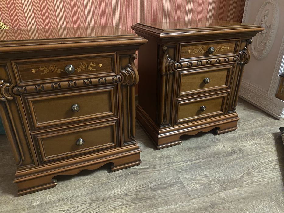 деревянные тумба тумбочки Италия винтаж антиквар