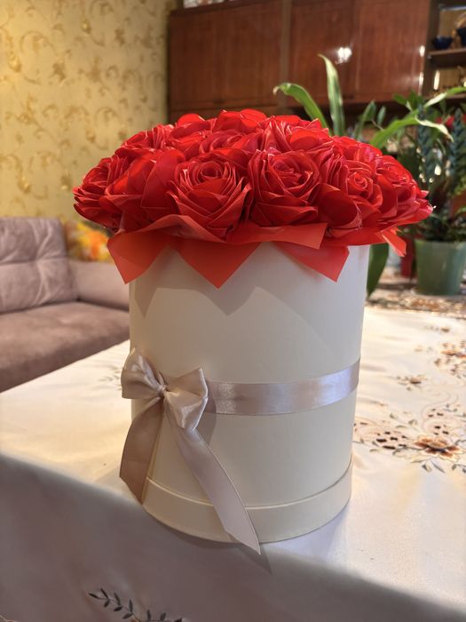 Роблю букети з атласної стрічки на замовлення