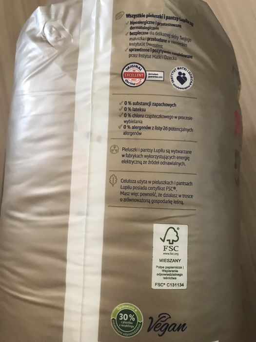 Pieluchomajtki Pants rozmiar 4 Lupilu Premium,szybka wysyłka!