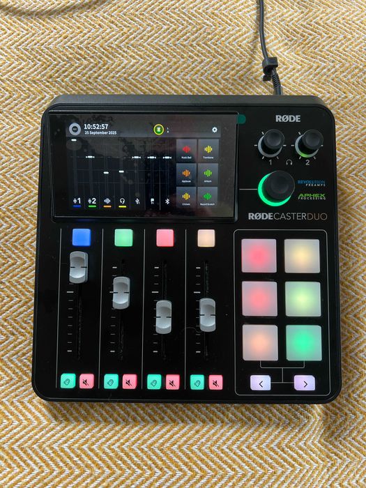 RODE RØDECaster Duo - studio produkcji podcastów