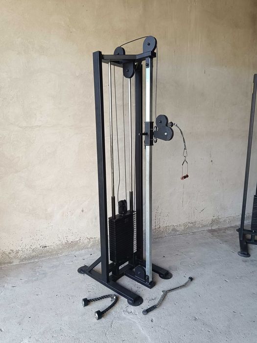 Wyciąg wielofunkcyjny stos 100kg brama siłownia olymp hes sewim hbp