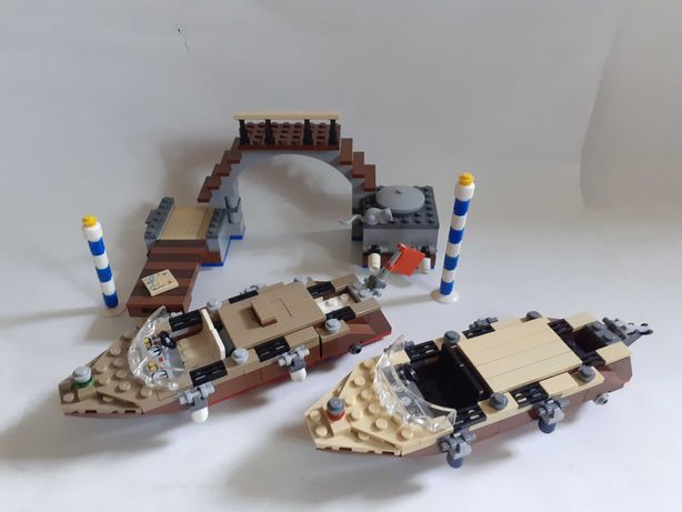 Lego 7197 - Indiana Jones - Pościg w Wenecji - łodzie