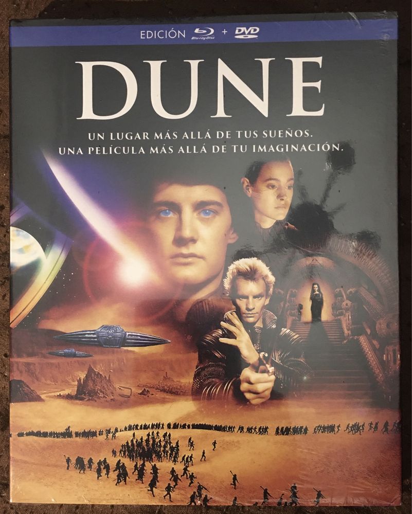 Dune Blu ray e DVD