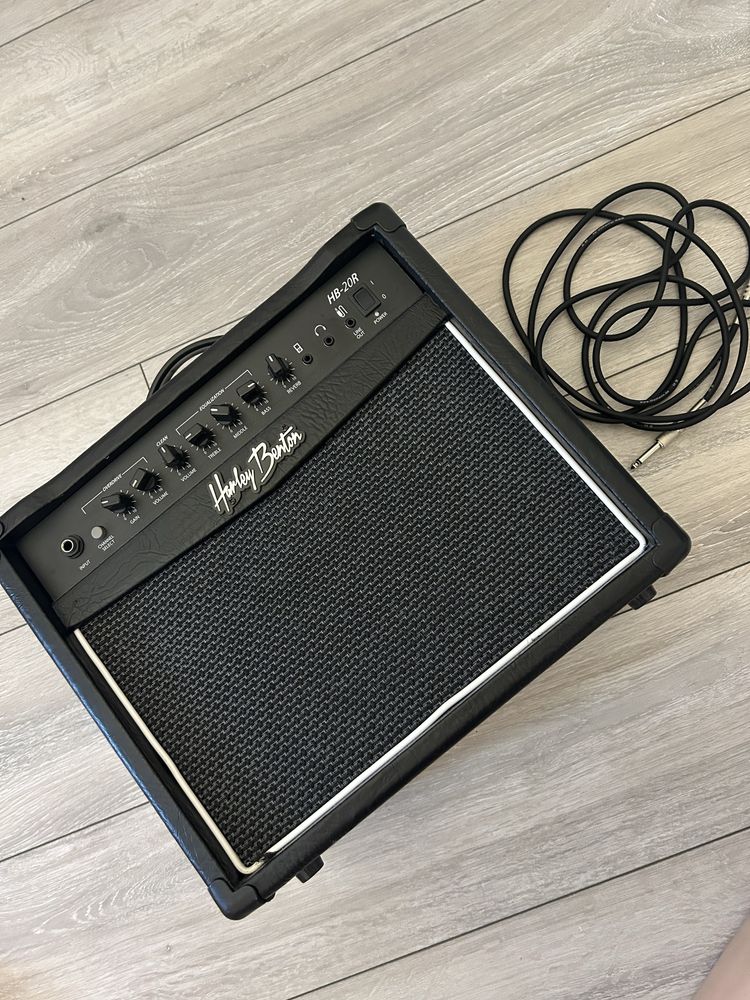 Harley Benton ST-20 CA gitara elektryczna i wzmacniacz HB-20R
