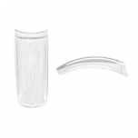 Tipsy Royal z krótką kieszonką przezroczyste 50 szt. #3 / Bass Cosmeti