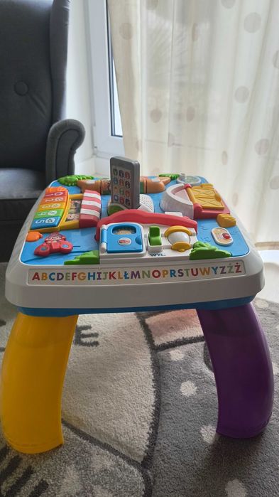 Stolik interaktywny Fischer Price wersja polsko angielska