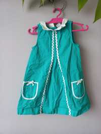 Sukienka dla dziewczynki w rozmiarze 86-92