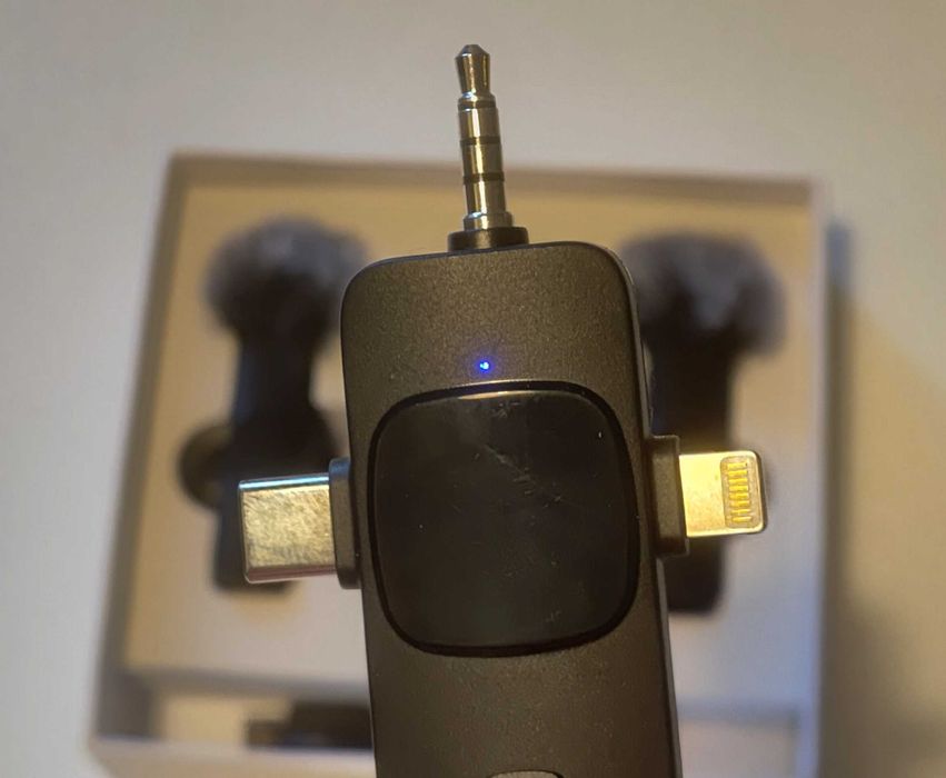 Mikrofon bezprzewodowy 4w1 Asteroid B-612 jack/usb-c/apple zestaw 2szt