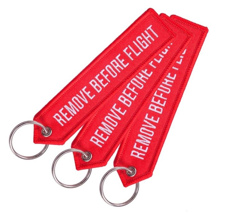 Porta Chaves - Remove Before Flight - ARTIGO NOVO