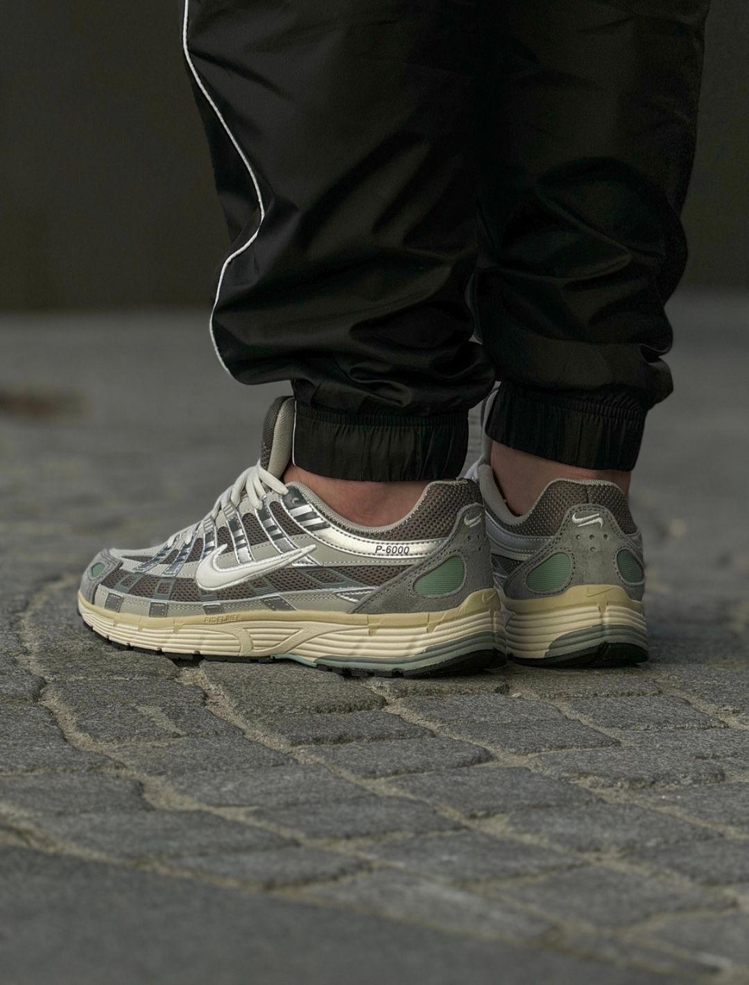 Кросівки Nike P-6000 Premium Grey Кроссовки Найк Сірі Взуття Обувь ТОП