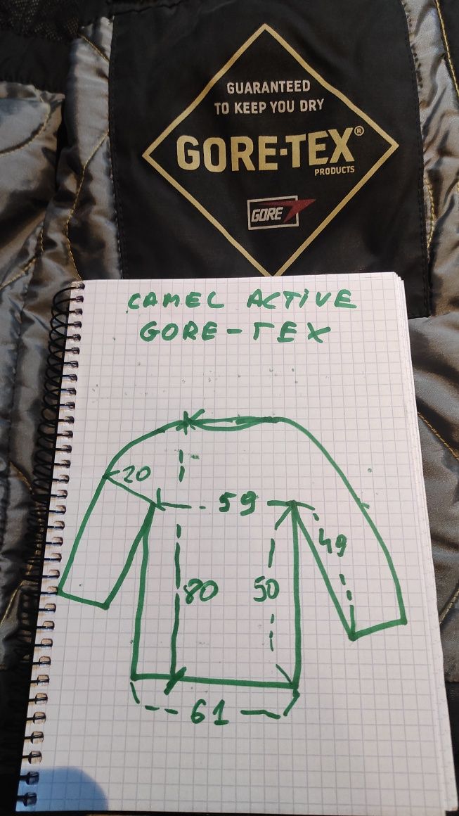 Oryginalna kurtka Camel Active Gore-tex  XL