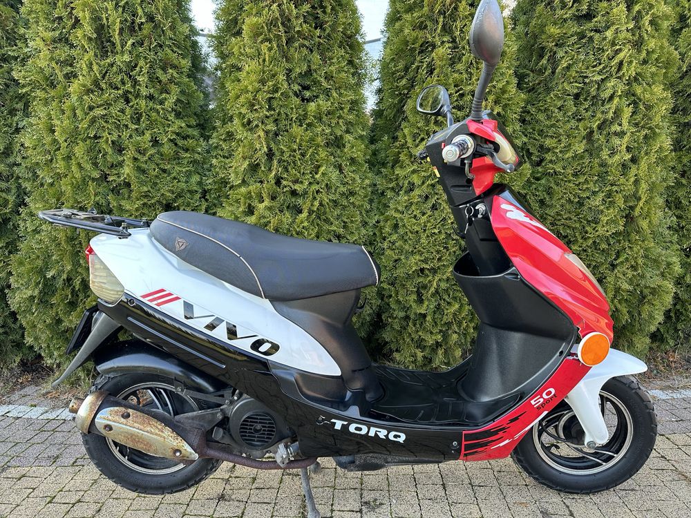 Skuter Vivo 50cc 4t Zwinny Bystry BDB STAN Transport Cała PL