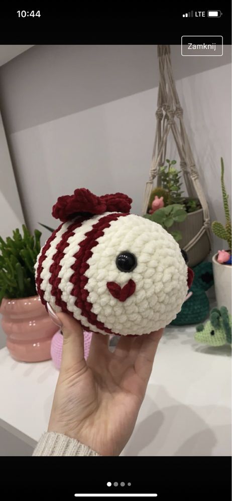 Maskotki pluszaki handmade ręcznie robione na szydełku na zamówienie