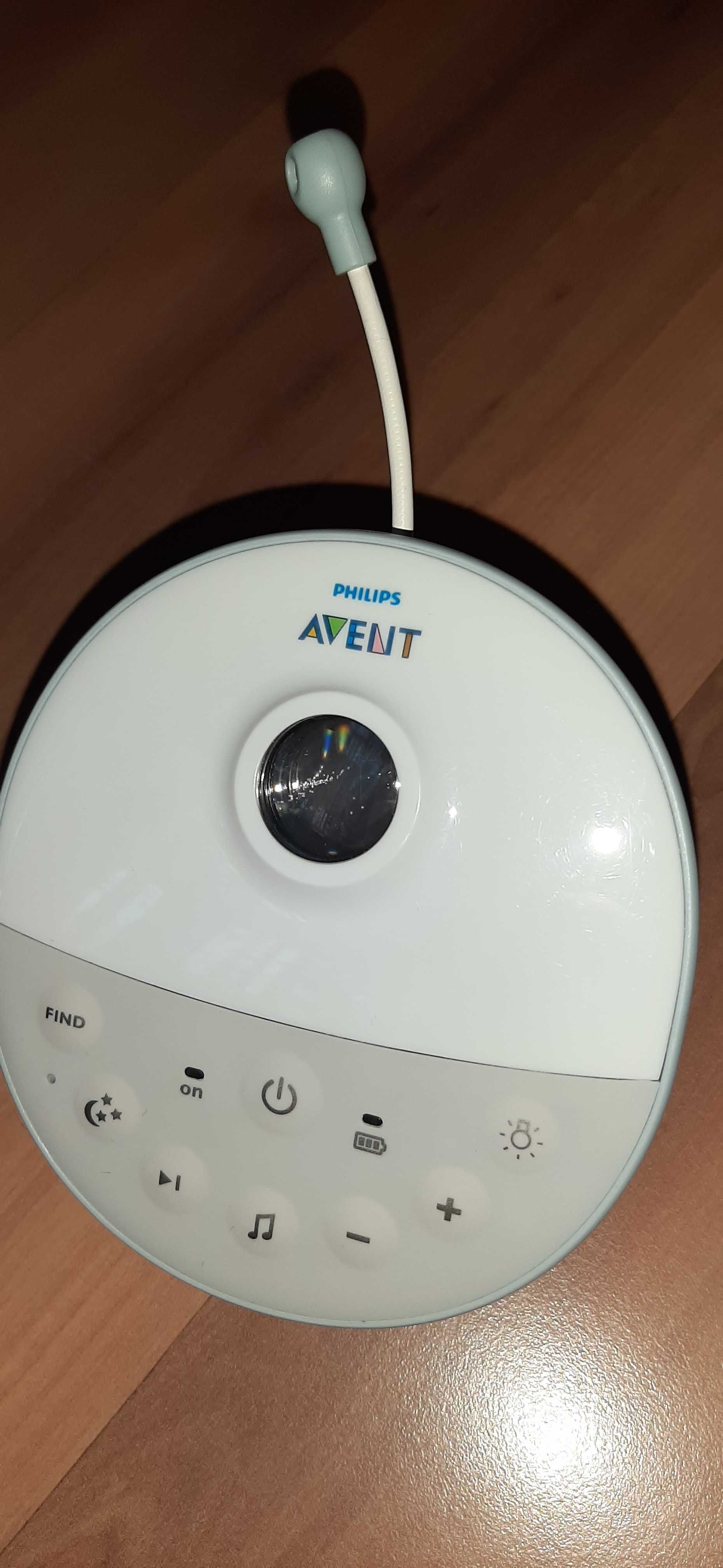 Niania elektroniczna Philips Avent SCD580 z projektorem i kołysankami