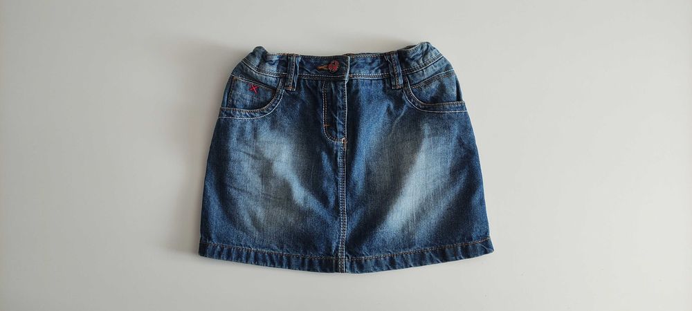 Spódniczka jeans Nutmeg rozm. 116 - 122