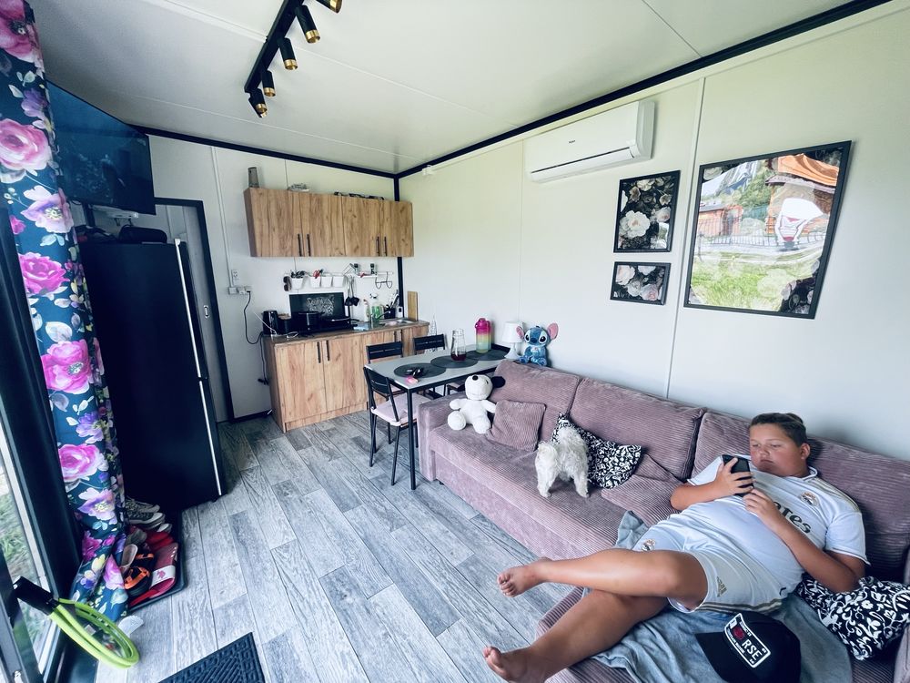 Domek modułowy całoroczny w pełni wyposażony rok remu wyprodukowany