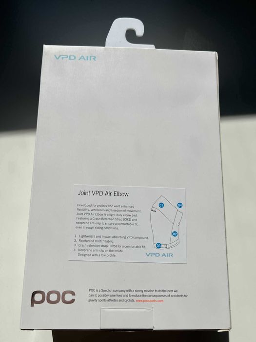 Ochraniacze na łokcie POC JOINT VPD AIR Elbow - Black - Rozmiar S