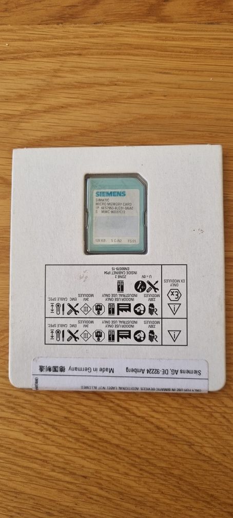 Siemens memory card 128KB