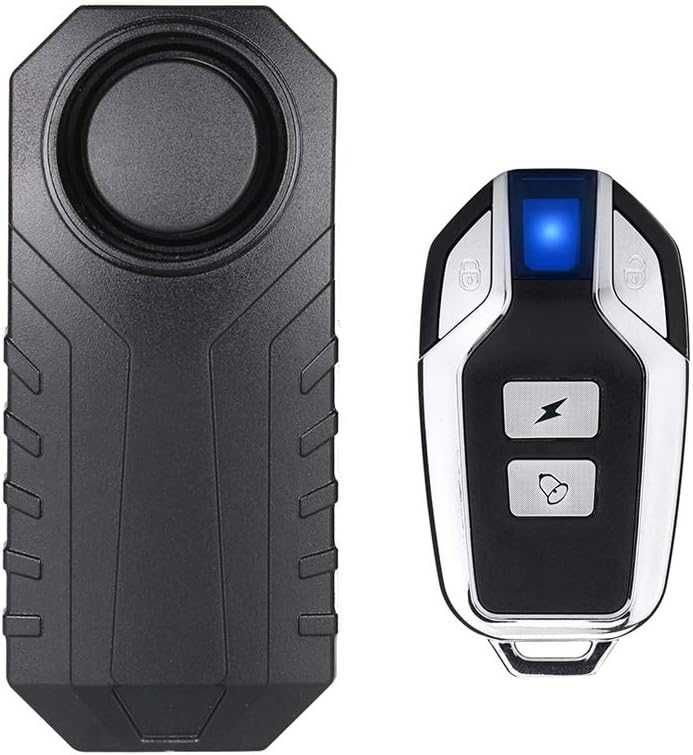 Alarme Antirroubo sem fios, com controlo remoto, para moto/outro, NOVO