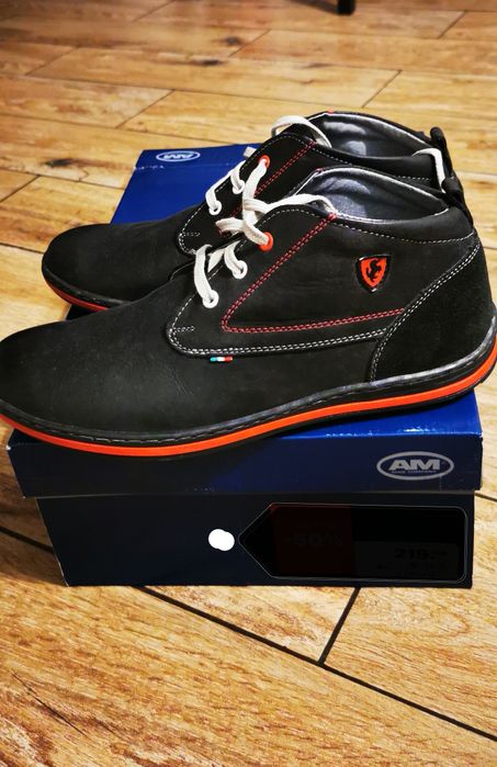 Buty męskie skóra rozmiar 40