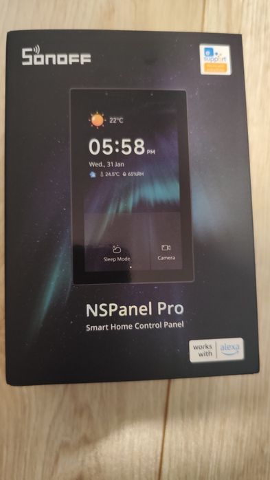Panel sterowania SONOFF NSPANEL PRO 120PB Wifi/Bluetooth/ZigBee Matter
