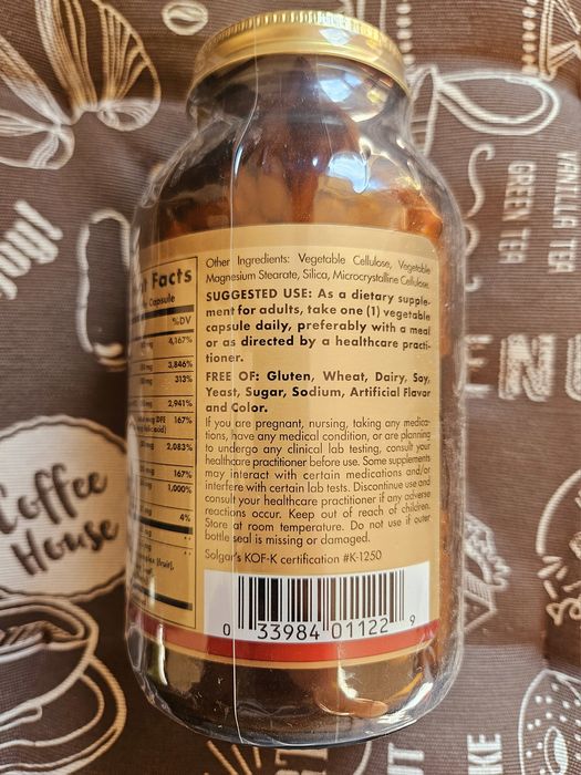 Solgar B-Complex 50 Солгар B-50 Complex вітаміни витамины В-50 100 250