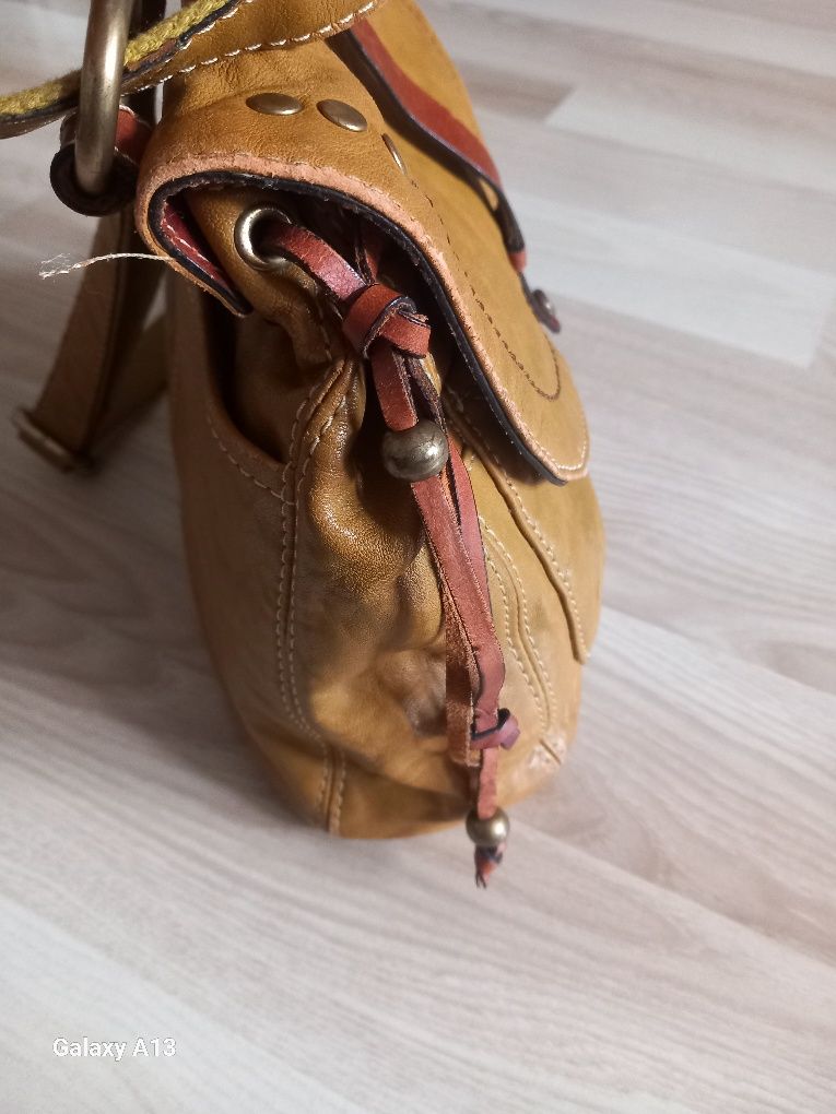 Fossil torebka vintage skóra bydlęca