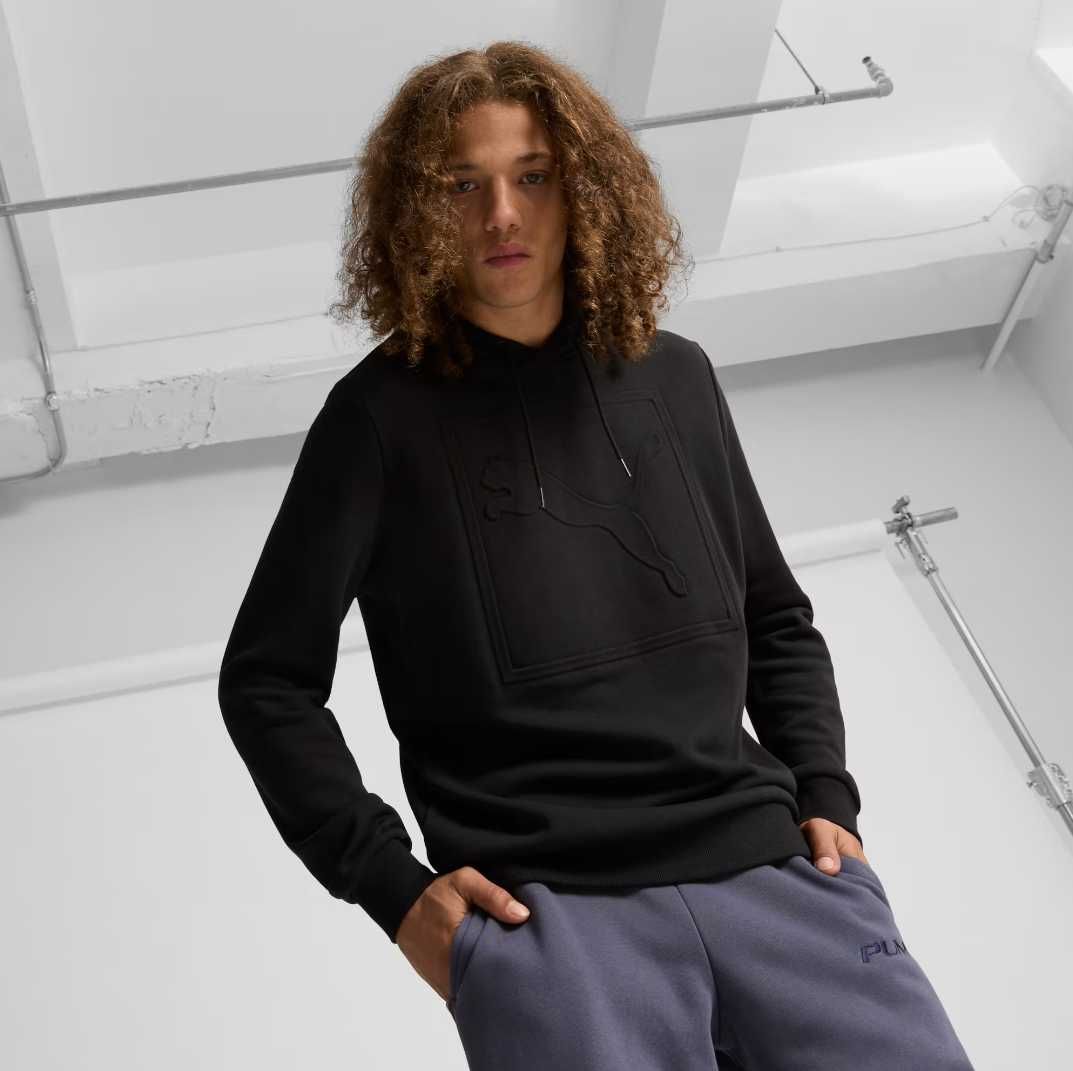 Чорне чоловіче худі puma essentials men's hoodie нове оригінал з сша