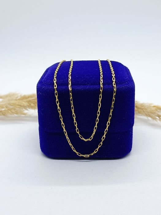 Klasyczny łańcuszek ze złota, złoto pr 585