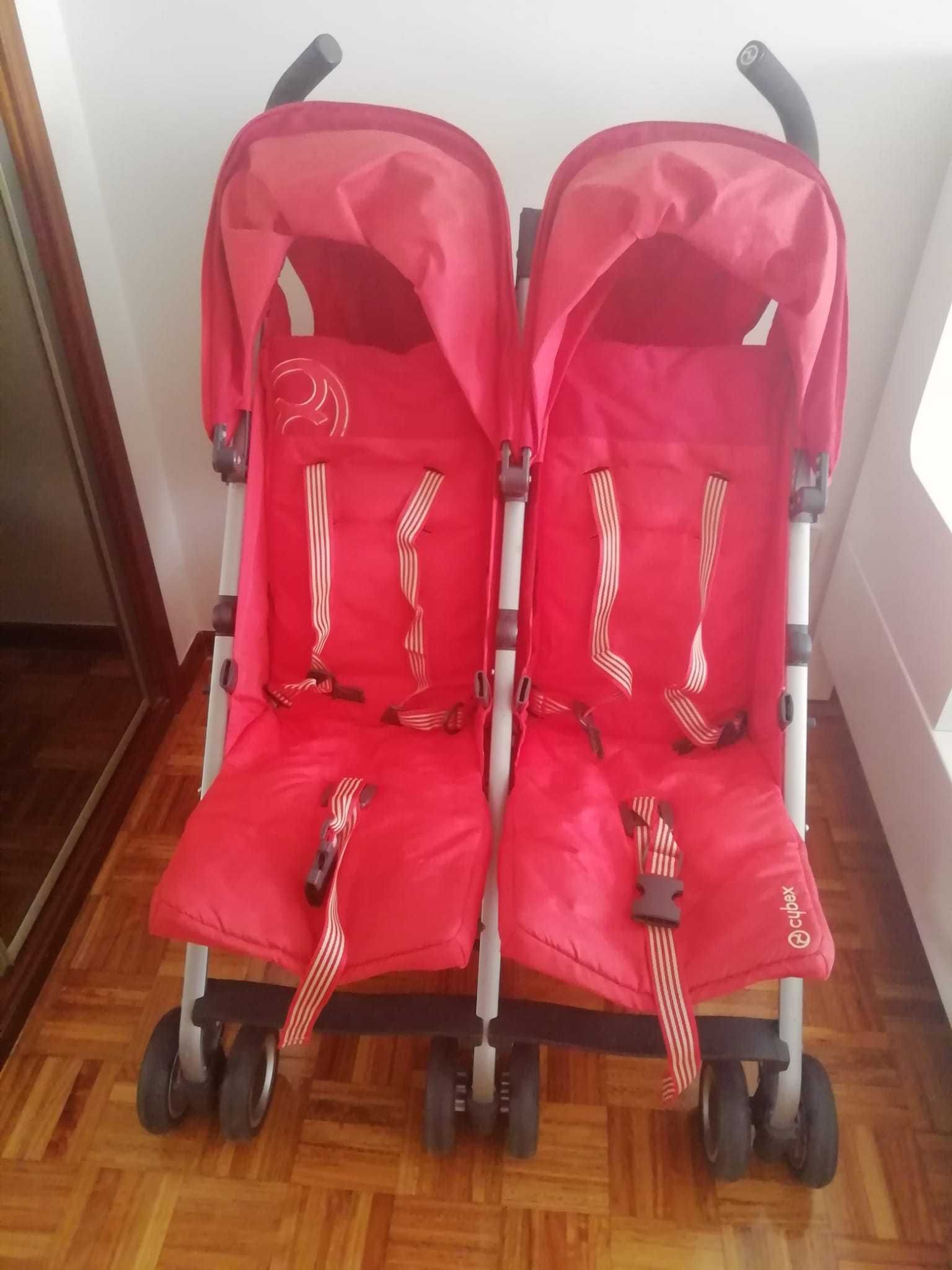 Carro de bébé - Gemeos - Marca: Cybex