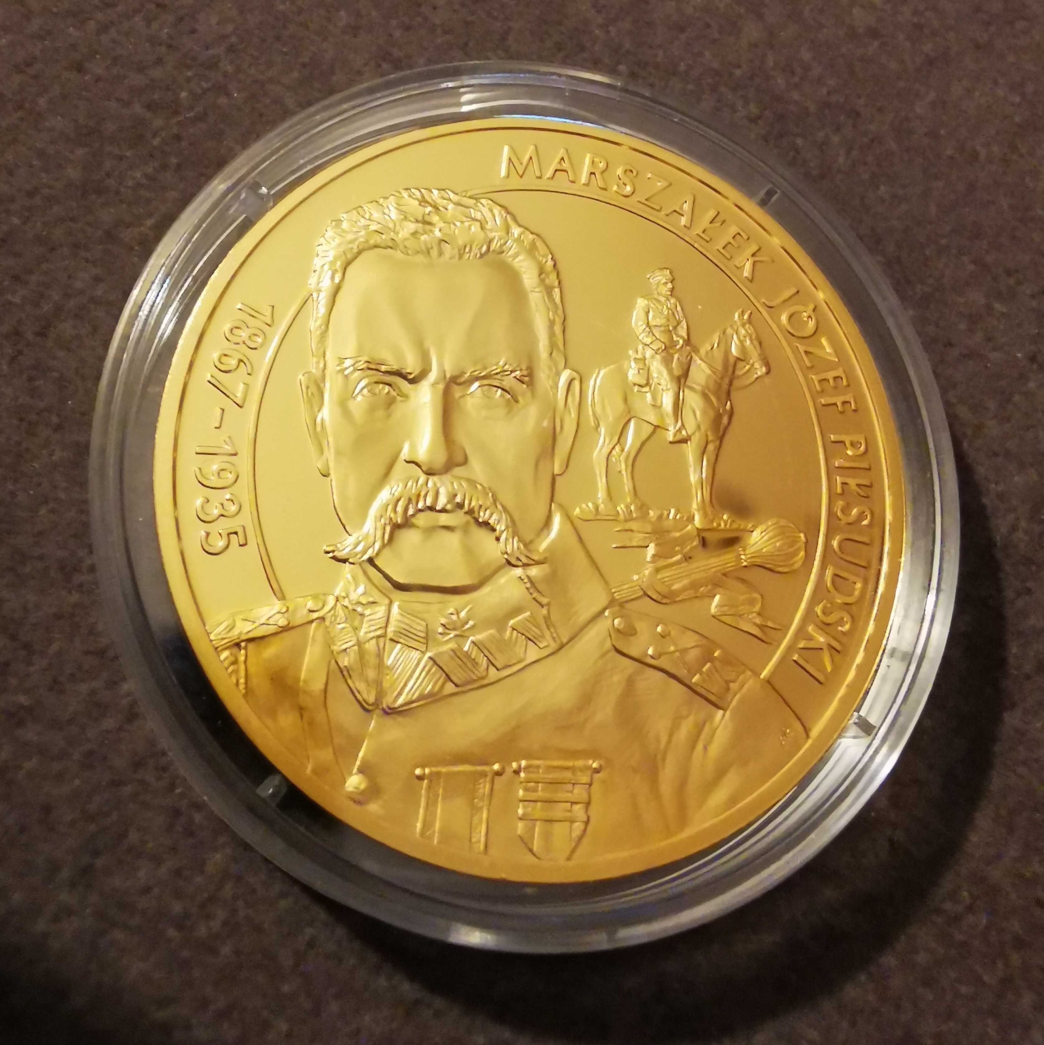 Medal Piłsudski z Kolekcji  Wielcy Polacy