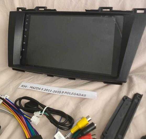 R34 - Auto Rádios MAZDA 5 2011 a 2015 9 POLEGADAS  android