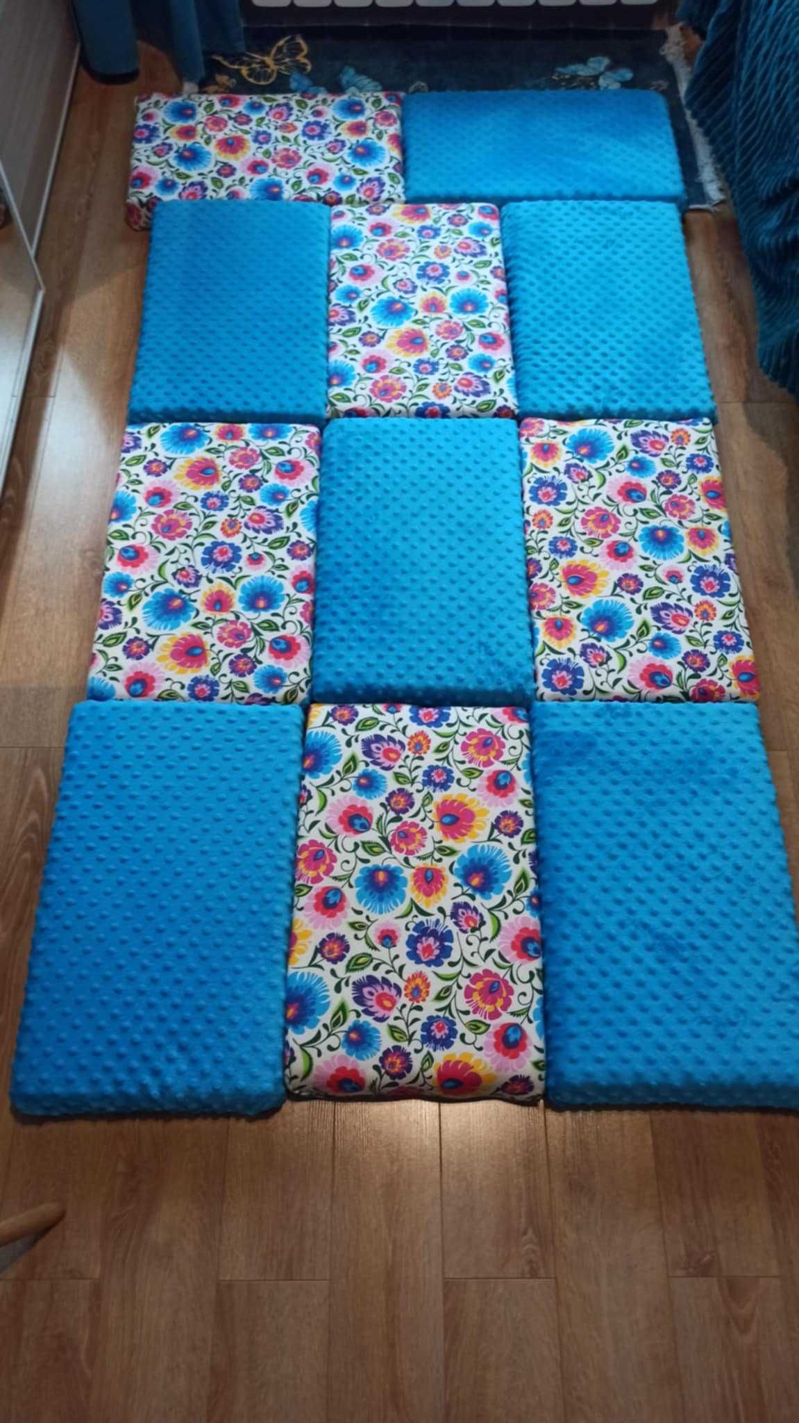 Panele tapicerowane 11 sztuk 50x30cm