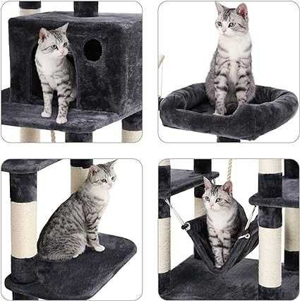 ENVIO GRÁTIS - Árvore para gatos, arranhador de gatos 154cm, 3 cores