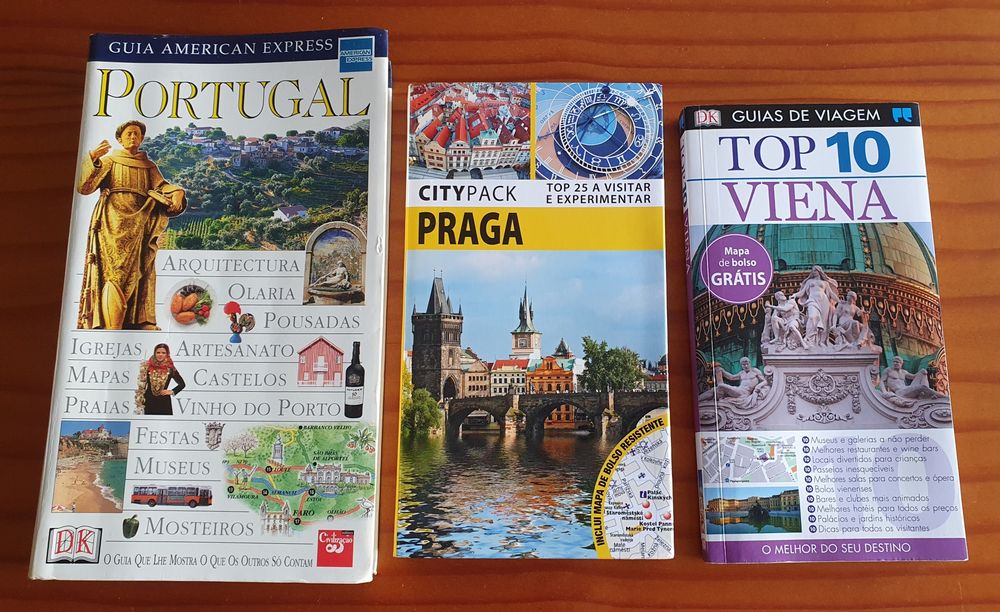 Livros guias de viagem