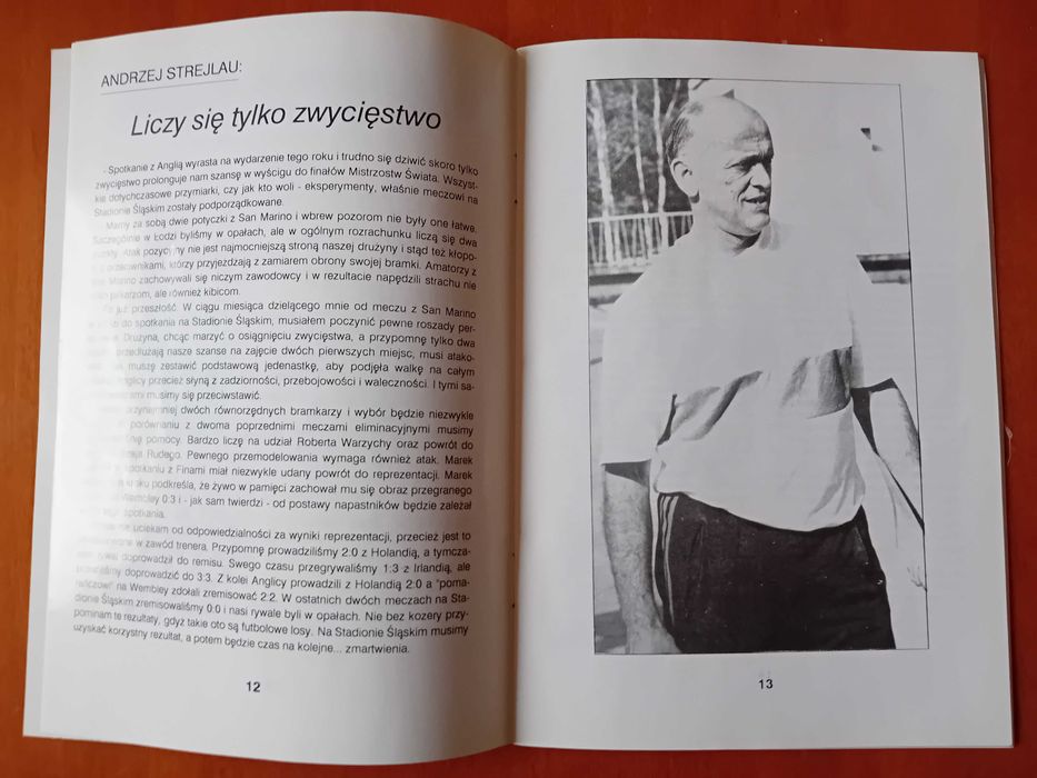 folder reklamowy meczu Polska Anglia eliminacje mś USA '94 fso Polonez