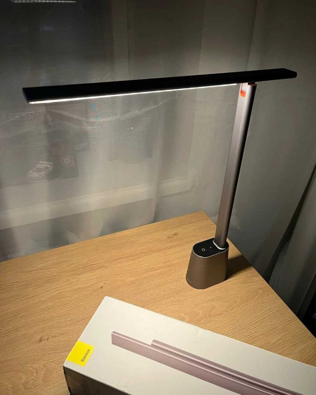Стильна, інтрєрна, настільна лампа Baseus Smart, аккумуляторна.