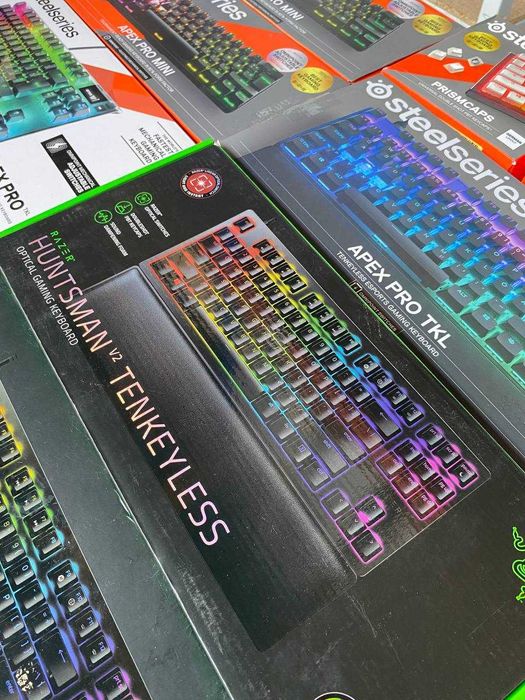 Тільки ОПТ / Клавіатури з Європи Razer Microsoft  SteelSeries