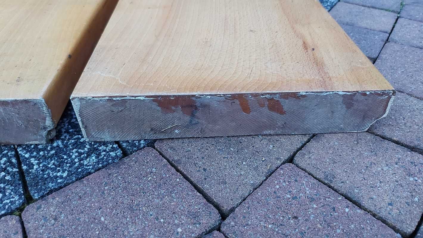 Stopnie bukowe z demontażu