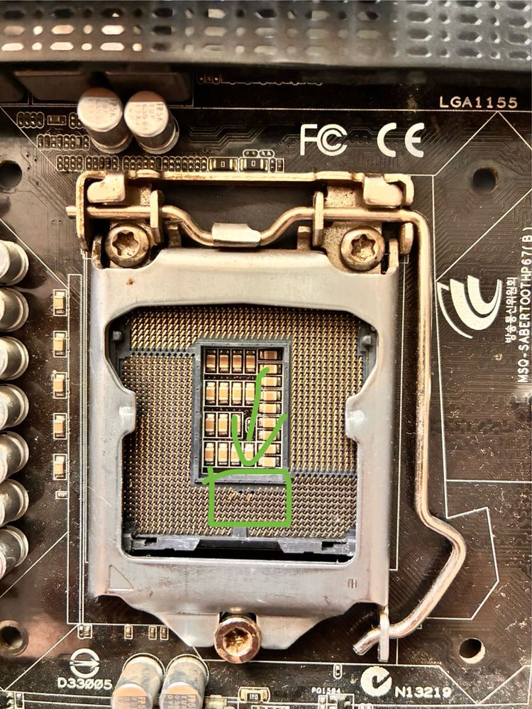 Motherboard Asus Sabertooth P67