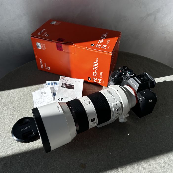 Sony FE 70-200mm F4 OSS Cтан Нового Телеобʼєктив