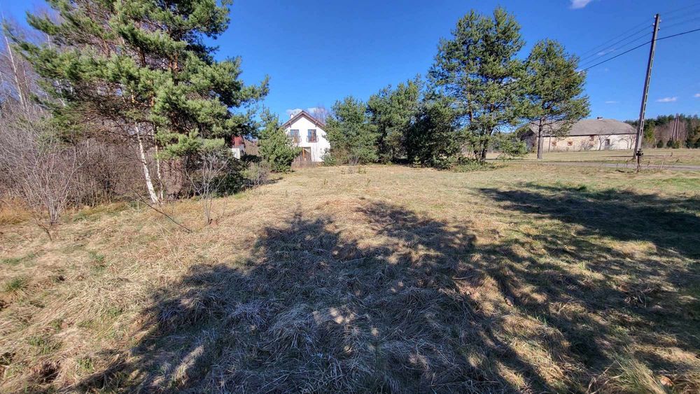 Działka budowlana 1800m2 przy lesie - Strąków, gm.Ożarowice - bez pośr