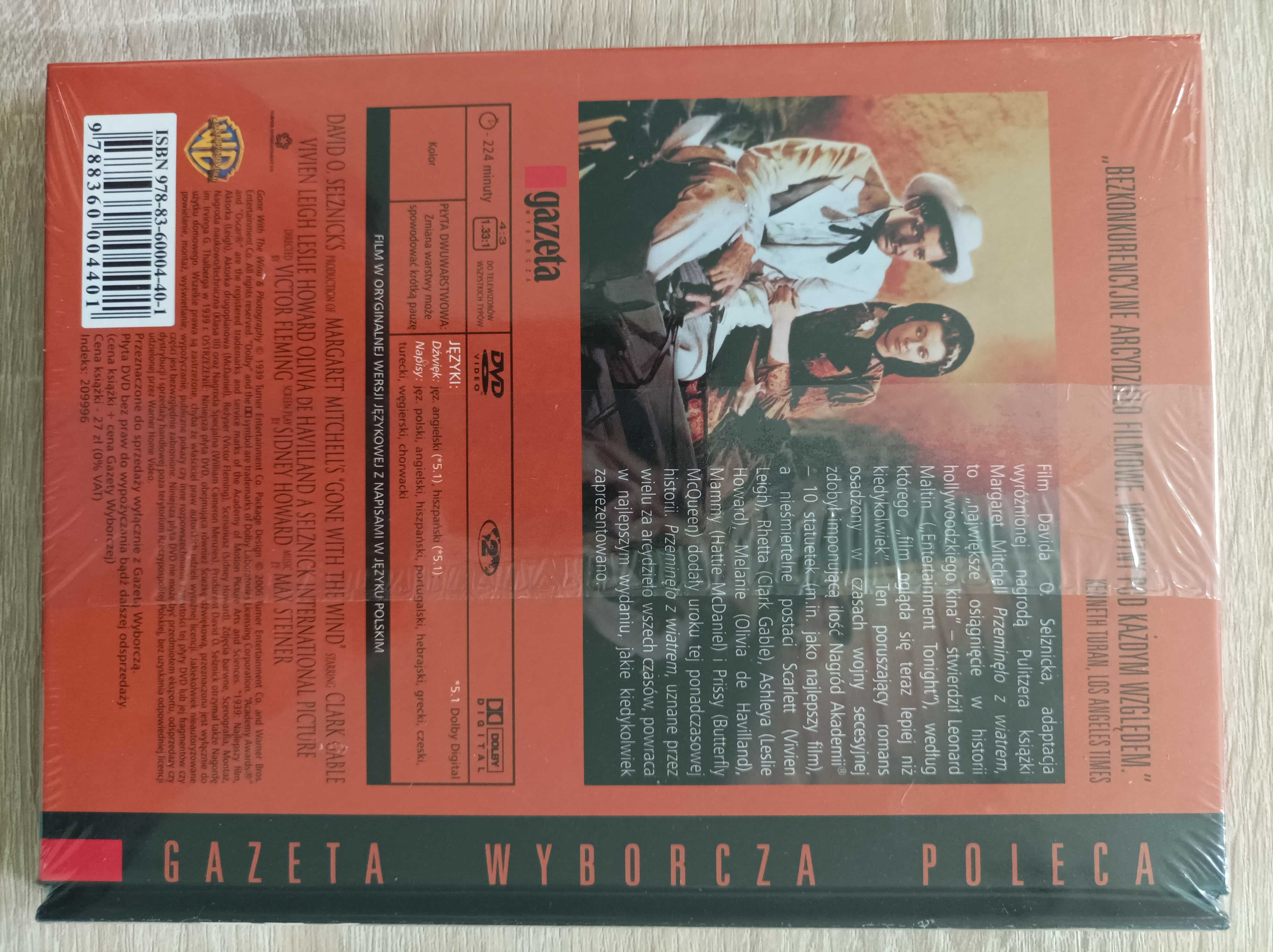 Film DVD Przeminęło z Wiatrem