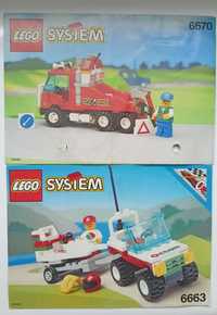 Lego instrukcje 6670 i 6663 i 2554