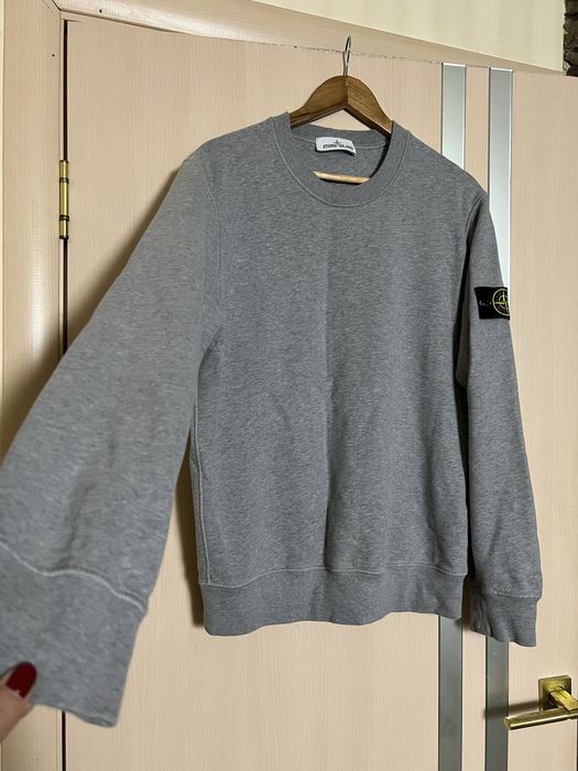 Світшот Stone Island Garment Dyed Crew Neck Sweat Gray