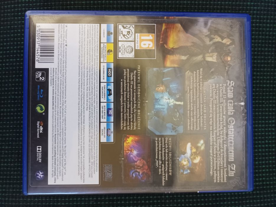 Gra diablo 3 III pl ps4 ps5