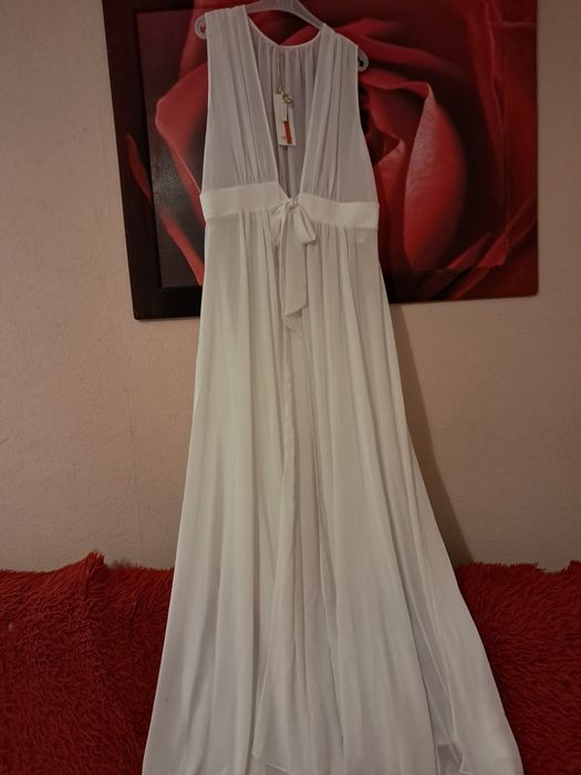 Туніка довга сукня пляжна шифонова  / накидка розм. S-M